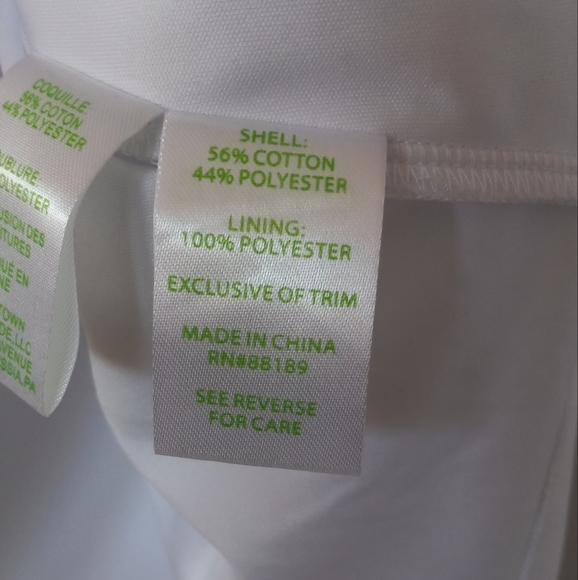 Lilly Pulitzer Foley Dress Resort White Whirlpool Knit Lace A-Line Swing Dress L - Picture 8 of 12